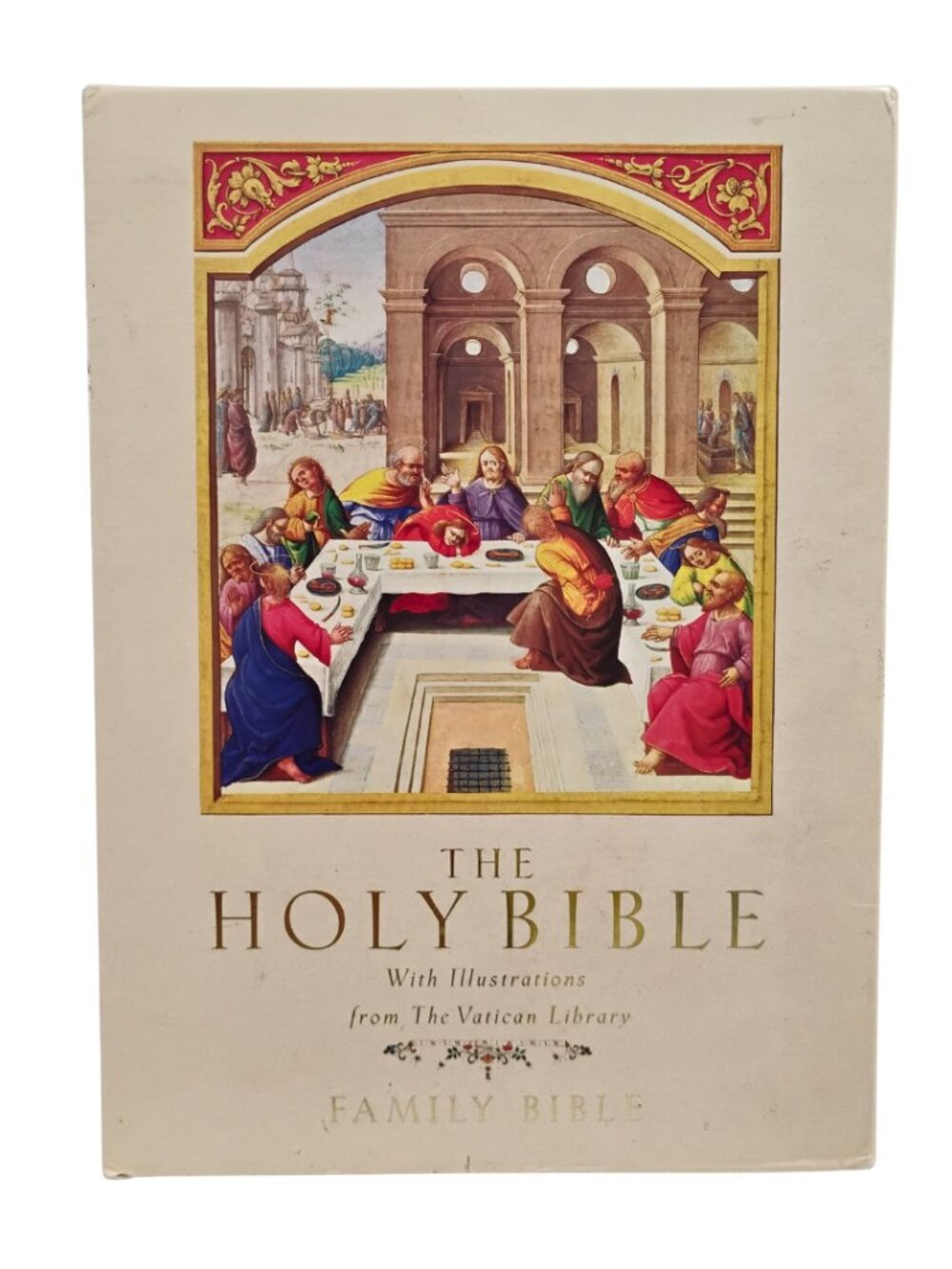 The Holy Bible with Illustrations from the Vatican Library and Slip Cover